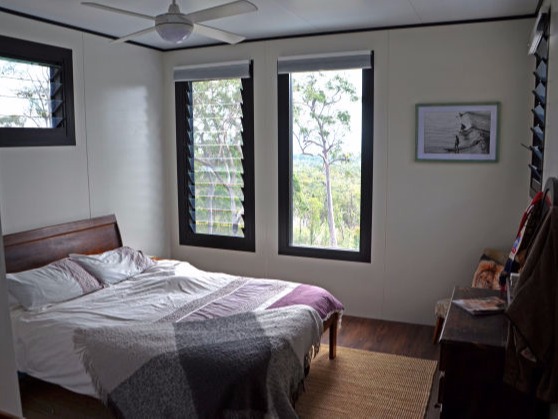 MAAP House_Parents retreat upstairs with views of australian countryside