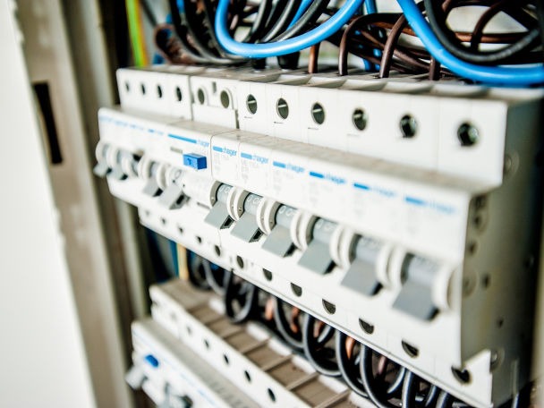 A switchboard panel shows the versitlilty of wiring in a MAAP House